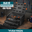 Caja de Herramientas Profesional Completa con 450 Piezas en Acero Inoxidable