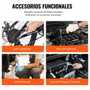 Caja de Herramientas Profesional Completa con 450 Piezas en Acero Inoxidable