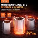 Caja de Herramientas Profesional Completa con 450 Piezas en Acero Inoxidable