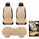 KIT CON 2 FUNDAS PARA ASIENTOS DELANTEROS CON RESPALDO + 1 ASIENTO TRASERO SIN RESPALDO